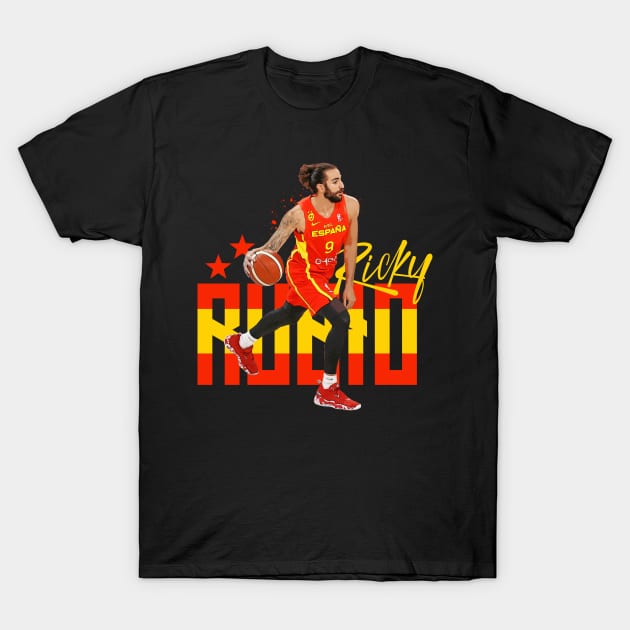 Ricky Rubio T-Shirt by Juantamad